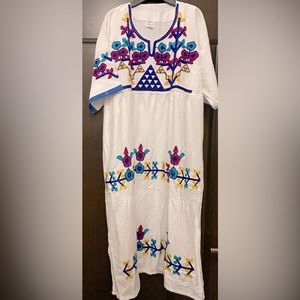 Egyptian embroidered dress (galabya)